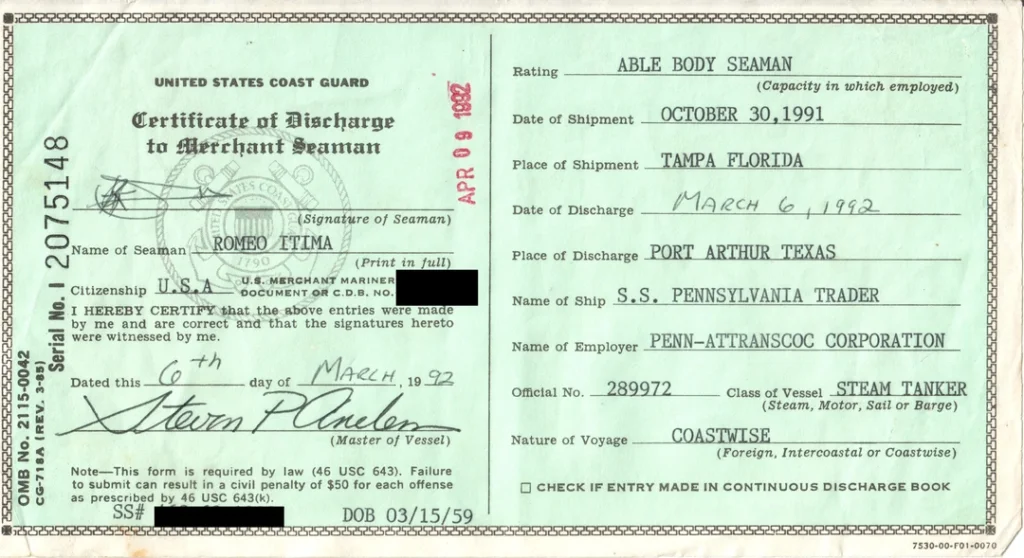 Discharged Certificates V1 10