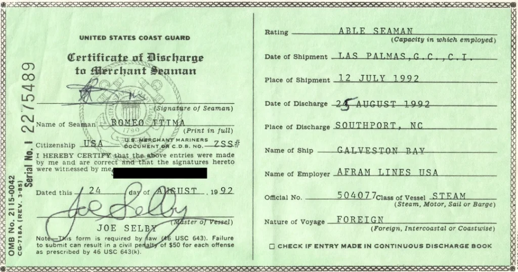 Discharged Certificates V1 13