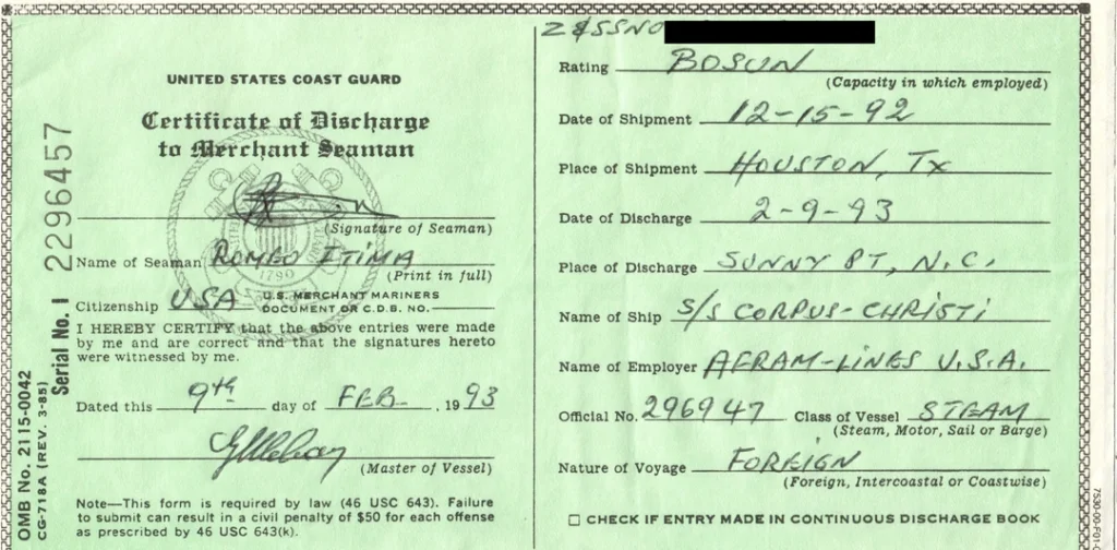 Discharged Certificates V1 15