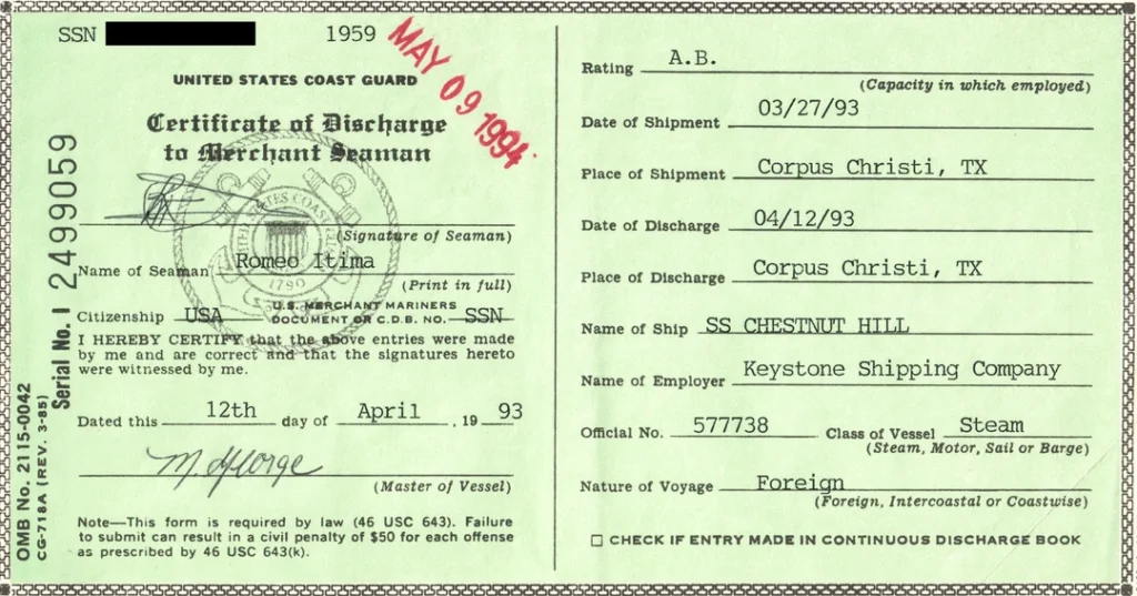 Discharged Certificates V1 16