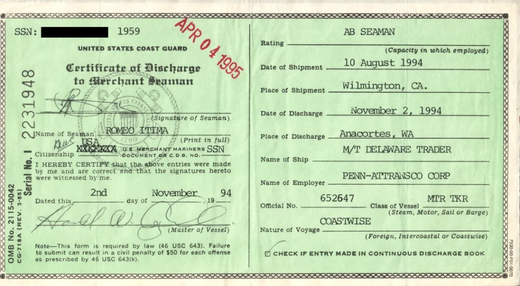 Discharged Certificates V1 21