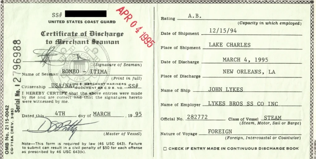 Discharged Certificates V1 22