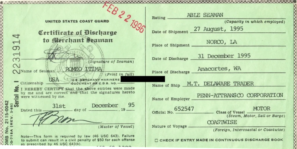 Discharged Certificates V1 24