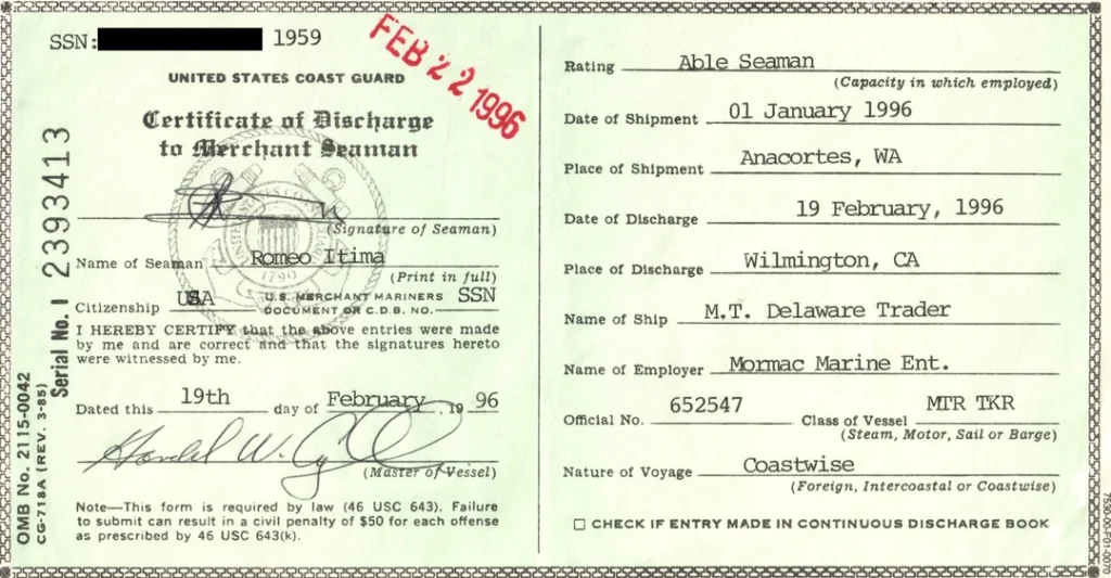Discharged Certificates V1 25