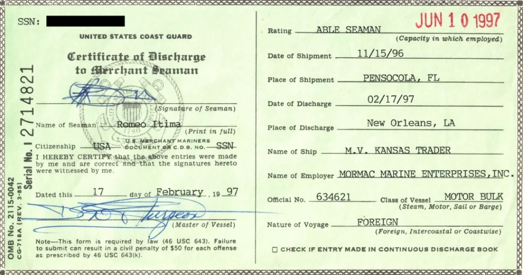 Discharged Certificates V1 28