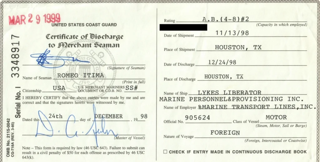 Discharged Certificates V1 32