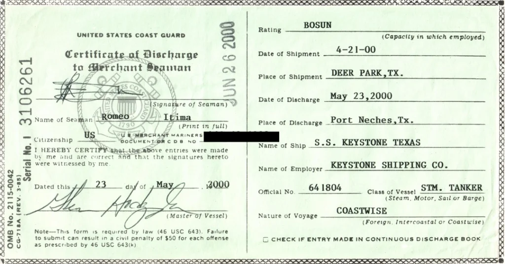 Discharged Certificates V2
