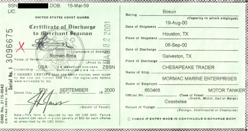 Discharged Certificates V2 2
