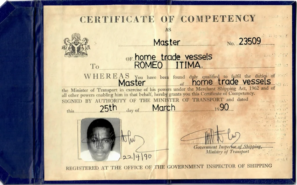 Romeo Nigeria Certificate of Competency V2 1