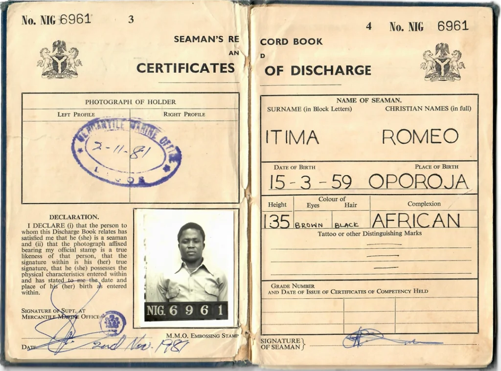 Romeo Nigeria Record Book 1