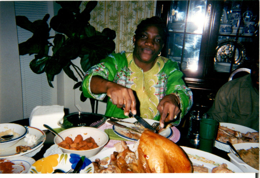 Helen Cutting Turkey